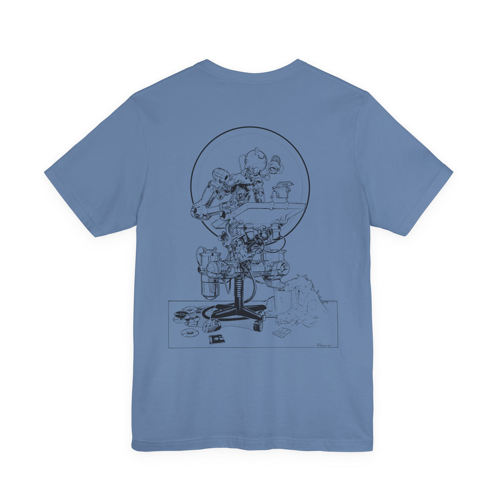 The Robotic Artist T-Shirt by Hendrith Designs. Artwork by Richard Smith